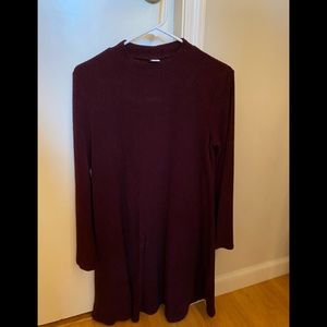 Purple Old Navy Winter Dress